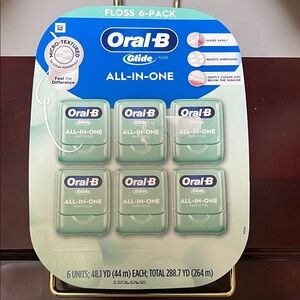 Oral-B Glide All-in-one Dental Floss (6 pack)